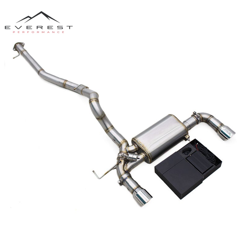 Catabck Exhaust System for Ford Bronco L4 2.3T/2.7L 2024-2025 Valvetronic Muffler System with Stainless Steel Pipe