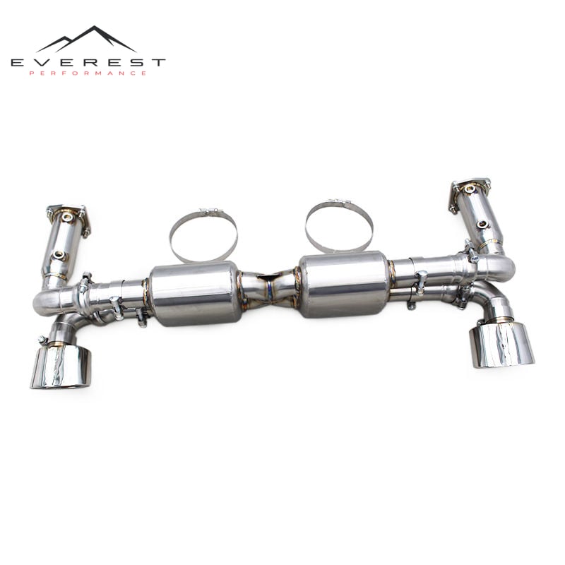 Racing Performance Exhaust Catback Muffler for Porsche 911 Carrera 996 TURBO 3.6T 1997-2005 Supersport X Pipe F1 Sound Axle Back