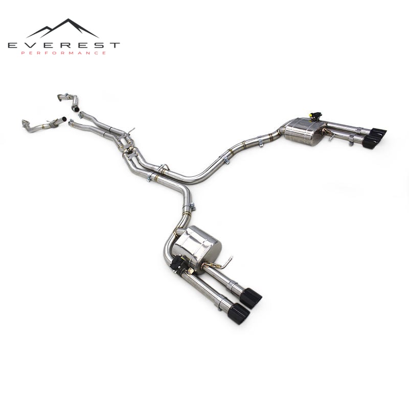 Performance Modified Sound Exhaust System for Audi S8 D4 4.0T Stainless Steel Pipe Catback Muffler Valve