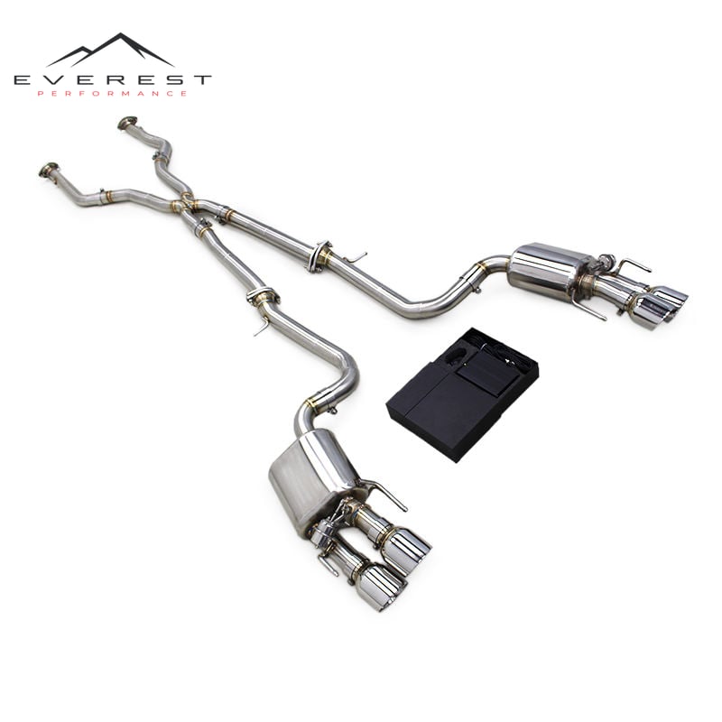 Sport Car Exhaust System Escape Stainless Steel Exhaust Muffler Pipe for Lexus RC F/RCF 5.0L 2015-2021