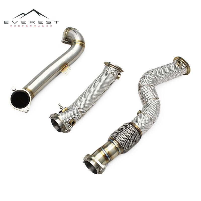 Header Downpipe for BMW M3/M4 G80/G82 3.0T 2019-2025 Racing Car Stainless Steel Free Flow Pipes Exhaust System