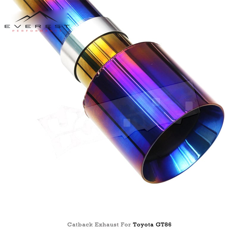 Titanium Exhaust Pipe System for Toyota FT86/GT86/GR86/86/Scion FR-S 2.0L 2012-2024 High-quality Catback Exhaust Pipes