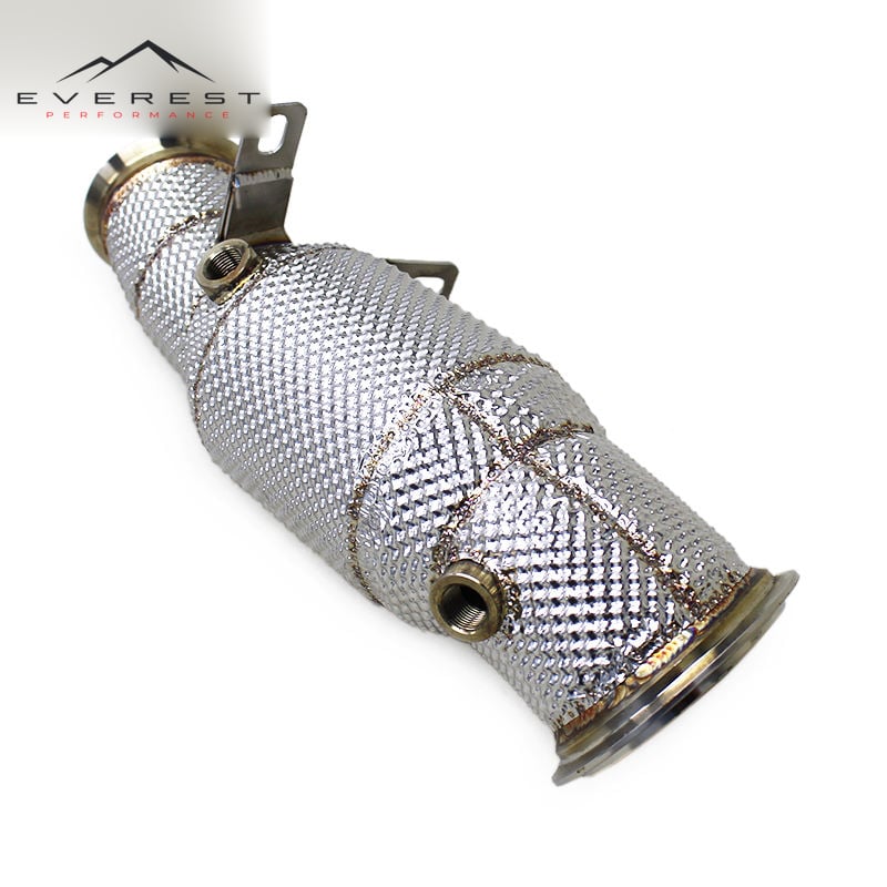 Free Flow Downpipe for BMW M2 F87 N55 3.0T 2014-2018 Stainless Steel Exhaust Pipes Performance Header