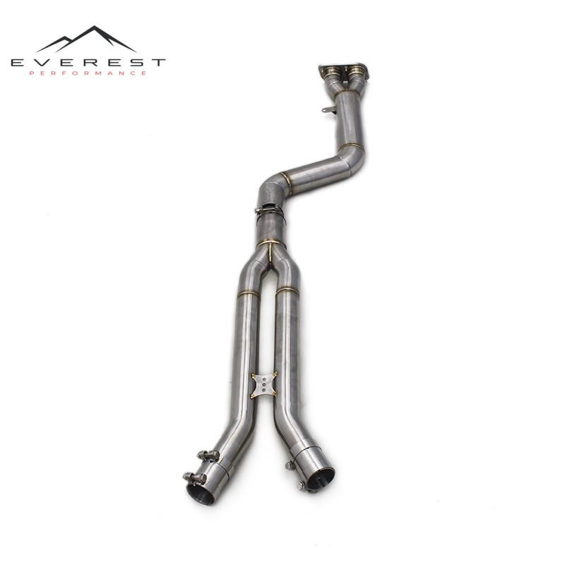 Race Mid Pipe for BMW X3M/X4M F97/F98 3.0T 2019-2023 Engine Stainless Steel Exhaust Pipe Escape Single Midpipes