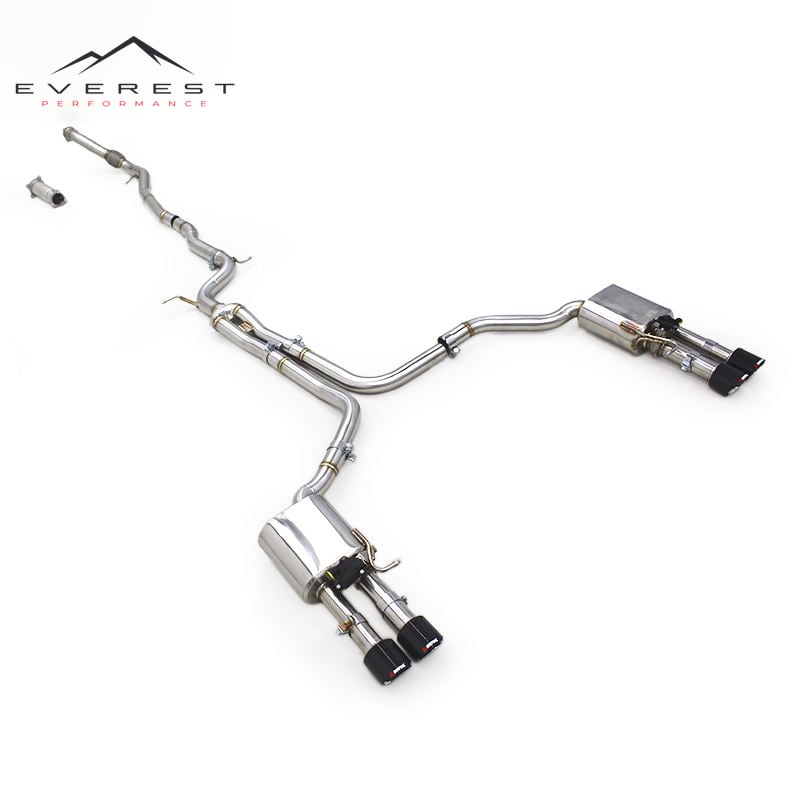 Catback Exhaust Downpipe for Audi A6 2.0T C7 2012-2018 Stainless Steel Pipe