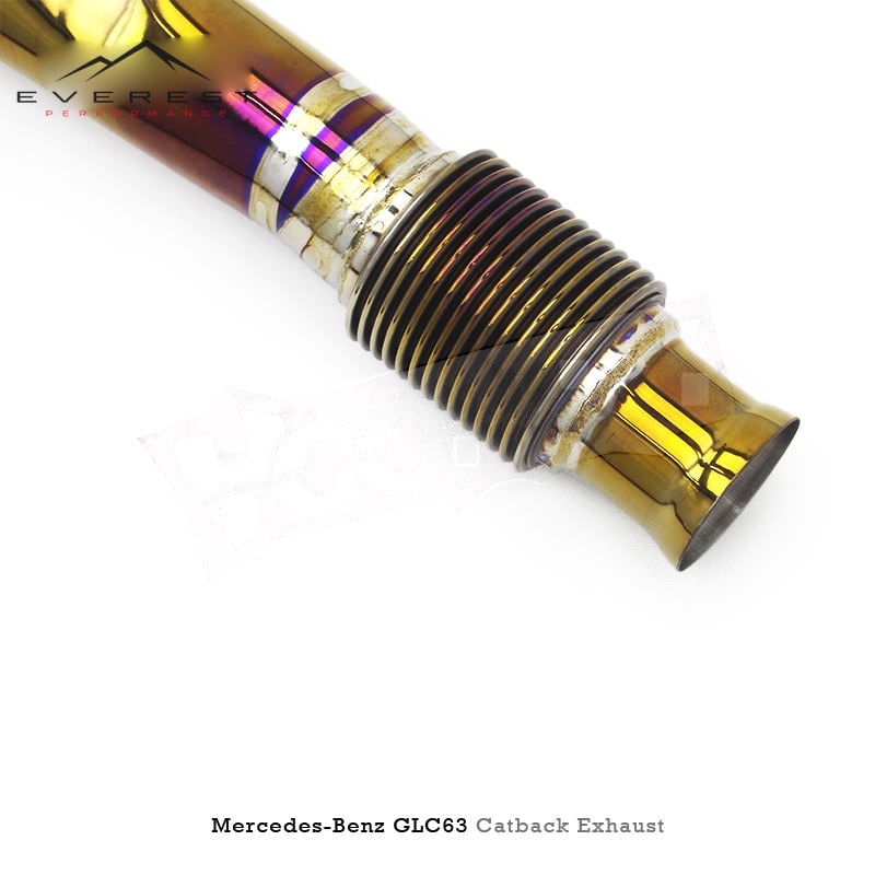 Titanium Exhaust Pipe System for Benz GLE63 AMG W167 4.0T/5.5T 2015-2022 High Quality Original Valves Catback Exhaust