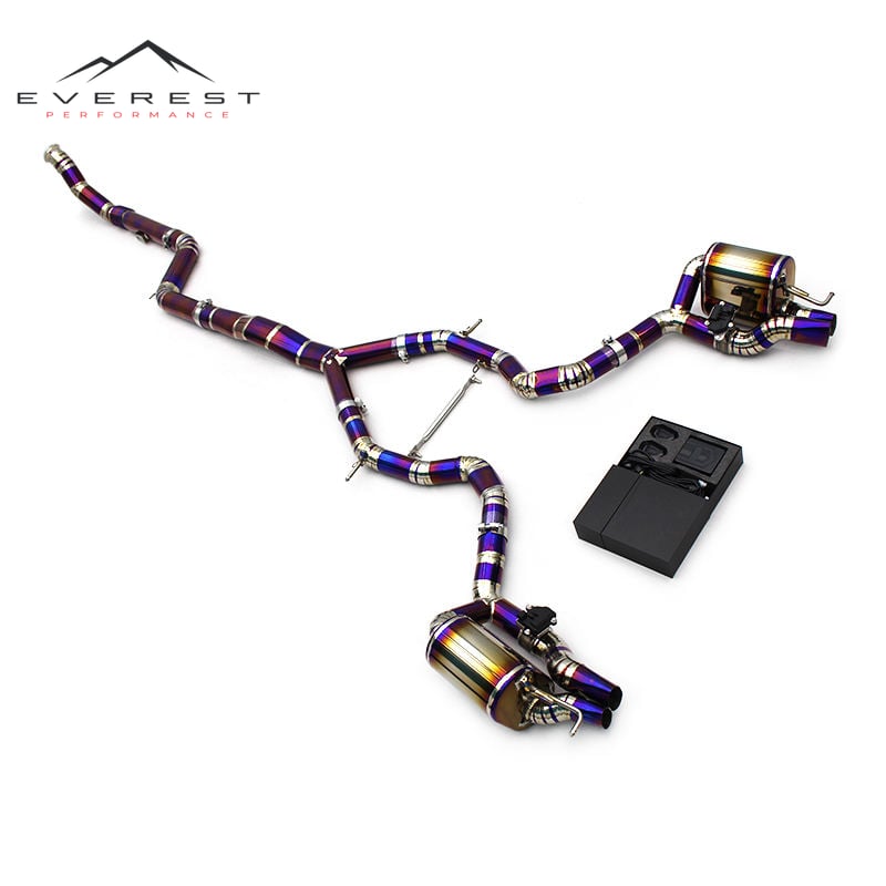 Titanium Exhaust Pipe System for Mercedes-Benz CLE53 AMG 3.0T 2024-2025 Racing Electronic Valve Catback Exhaust