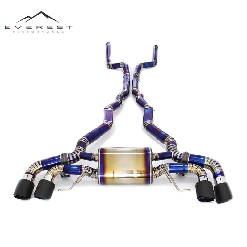 Titanium Catback Exhaust for BMW M850/M850i G16 4.4TT 2020-2023 Valvetronic Muffler Titanium Tips Car Exhaust System