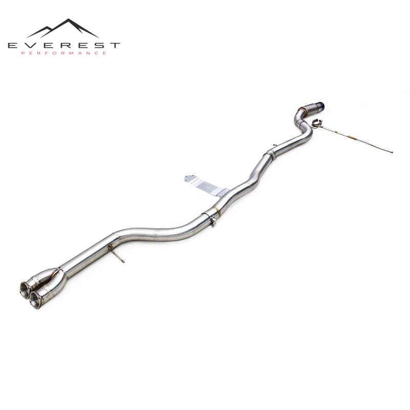 Single Exhaust Pipes for BMW M2 Competition/M2C 3.0T F87 S55 2018-2023 Stainless Steel Catback With Brace