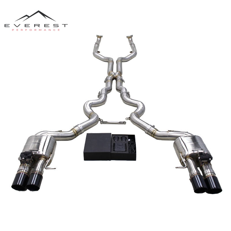 Catback Exhaust Pipes for BMW M5 F10/F15 V8 4.4TT (2012-2016 ) Escape Stainless Steel Exhaust Valve Muffler Pipe System