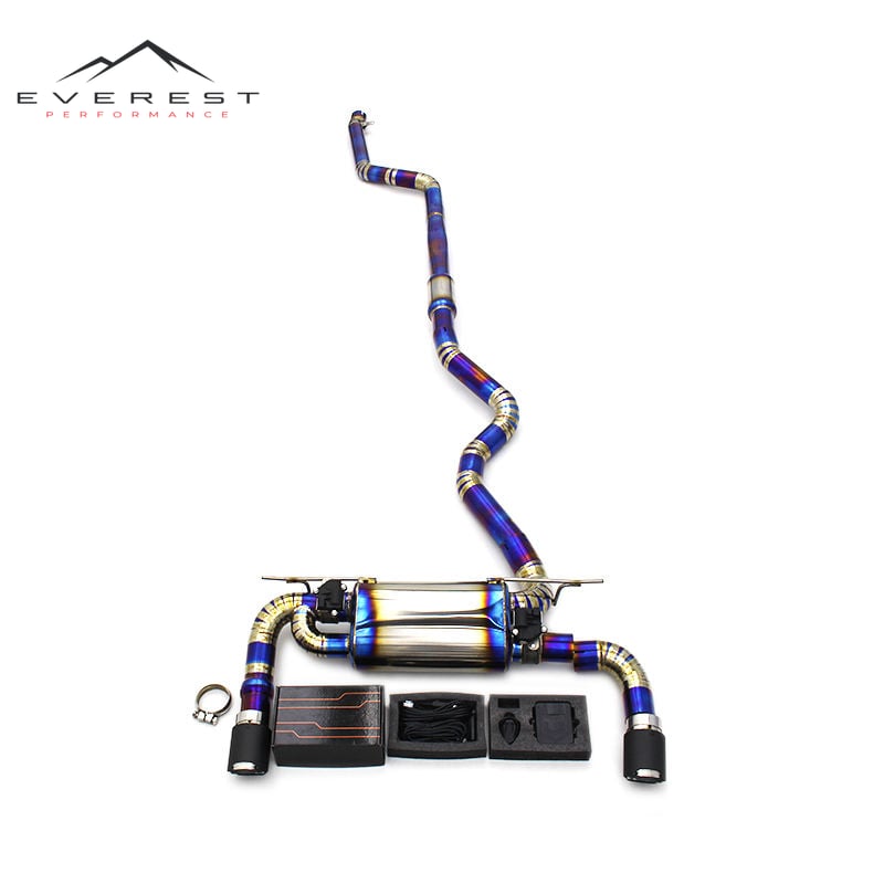 Racing Car Exhaust System Escape for BMW 340/340i 3.0T 2016-2023 Titanium Exhaust Pipe Muffler Catback Exhaust