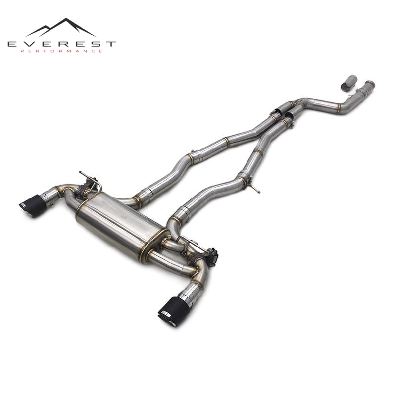 Car Exhaust Catback Muffler for Toyota Supra GR A90 3.0T 304 Stainless Steel High Performance Automobile Exhaust System Pipe