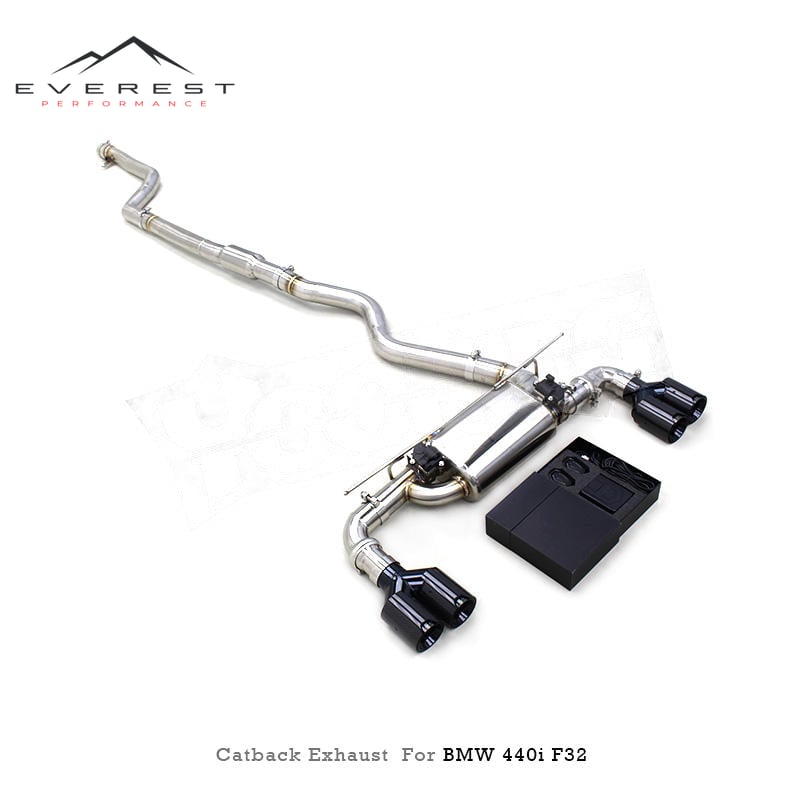 Racing SS304 Exhaust Pipe System for BMW 435i 440i F32 F33 F36 3.0T 2014-2020 Four Outlet Nozzle Valvetronic Catback Exhaust