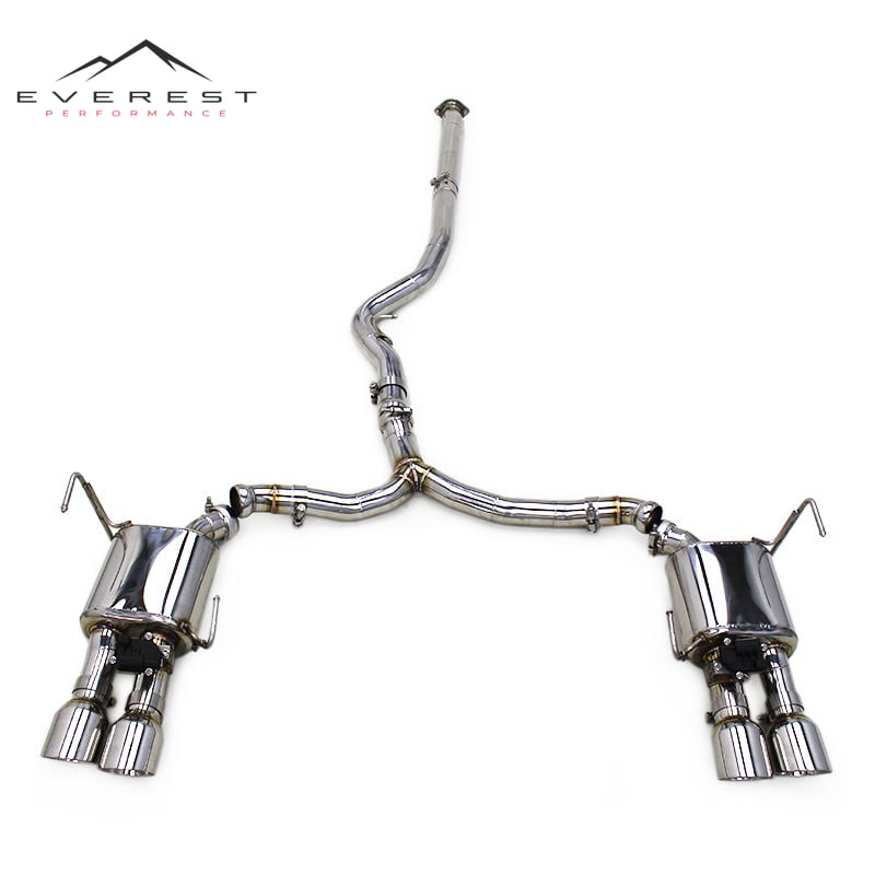 Custom Catback Exhaust for Subaru Impreza STI 2.5T 2008-2021 Performance Car Escape SUS304 Pipe Muffler Valve Exhaust System