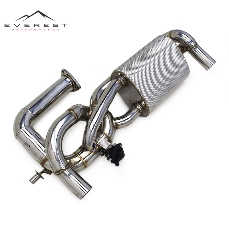 SUS304 Pipe Muffler With Heat Shield for Lotus EMIRA 2021-2022 Valvetronic Axle Exhaust Escape