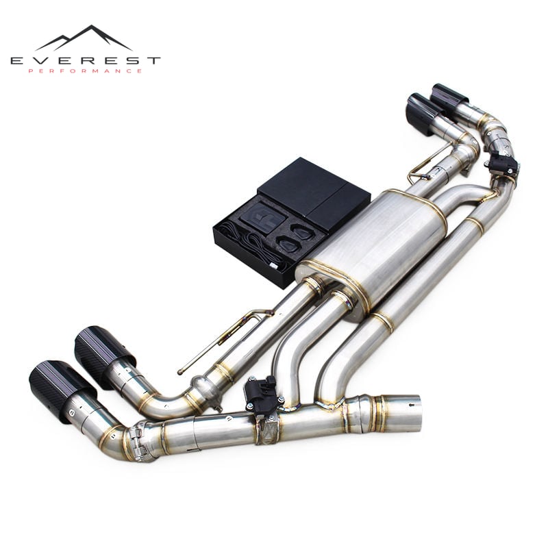 Auto Axle Back Exhaust Pipes for BMW X5 G05 45E/50E 2019+ Valvetronic Rear Muffler Exhaust System Stainless Steel Exhaust Pipe