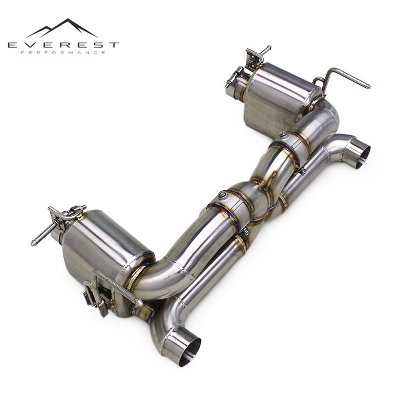 Custom Exhaust System for Ferrari 488 3.9T V8 2015-2019 Performance Stainless Steel Pipe Original Valve Catback Muffler