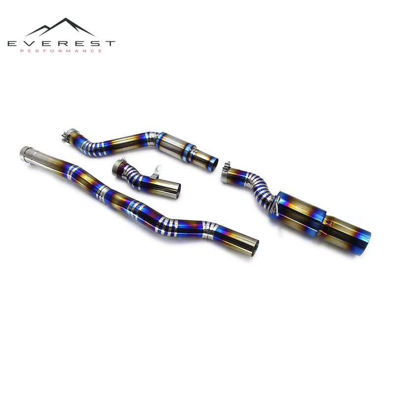 Exhaust Pipe for Toyota Supra A90 3.0T 2020-2023 Titanium Alloy Muffler Catback Straight Pipe Auto Exhaust System
