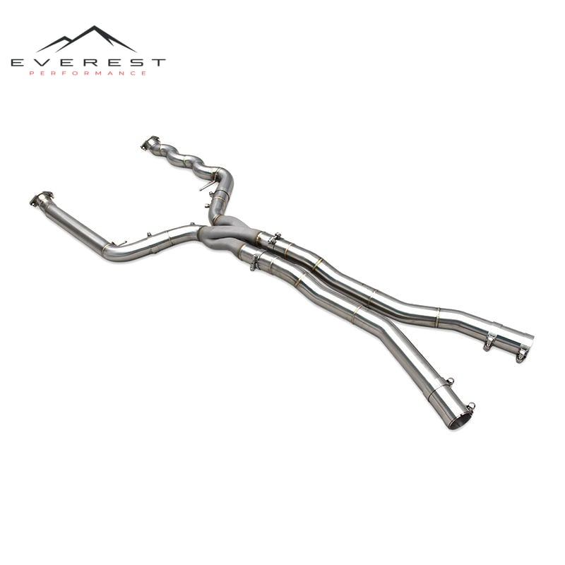 Z Mid Pipes for BMW X3M/X4M F97/F98 3.0T 2019-2023 Stainless Steel Equal Length Exhaust Pipes