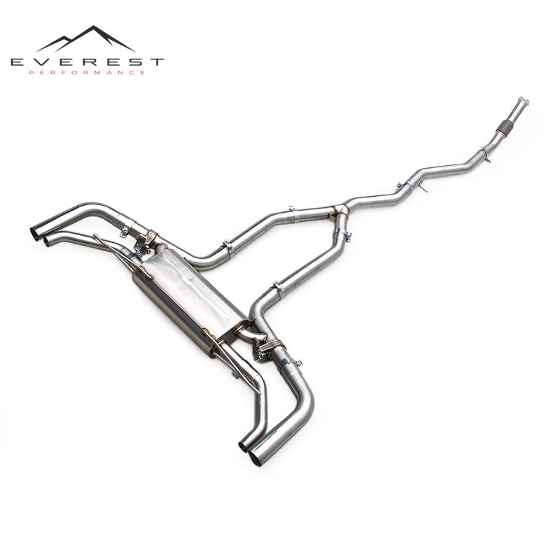 Custom Sport Car Original Valve Catback Muffler for Mercedes-Benz GLE53 AMG W167 3.0T 2020-2024 Active Sound Exhaust System