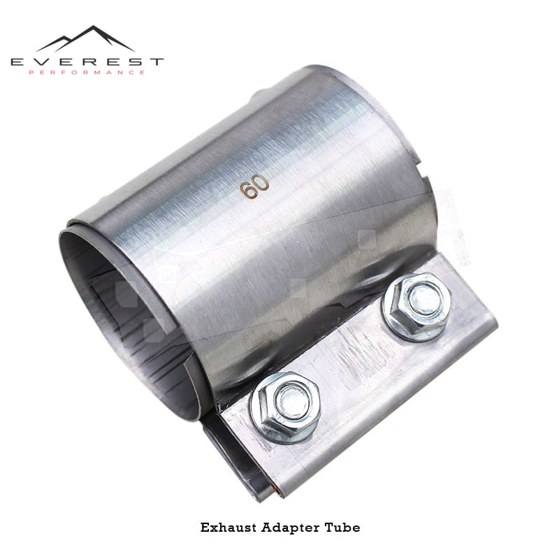 Sleeve Tube for All Car Models Stainless Steel Universal Exhaust Pipe Reducer Accessories with 76/70/66/63/60 mm