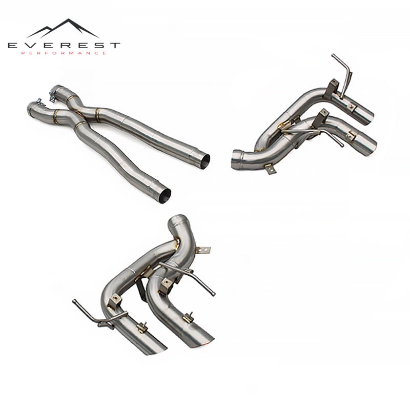 Catback Exhaust X Pipes for Ferrari Purosangue FUV V12 6.5L 2022+ Racing Stainless Steel Direct Exhaust Pipe System