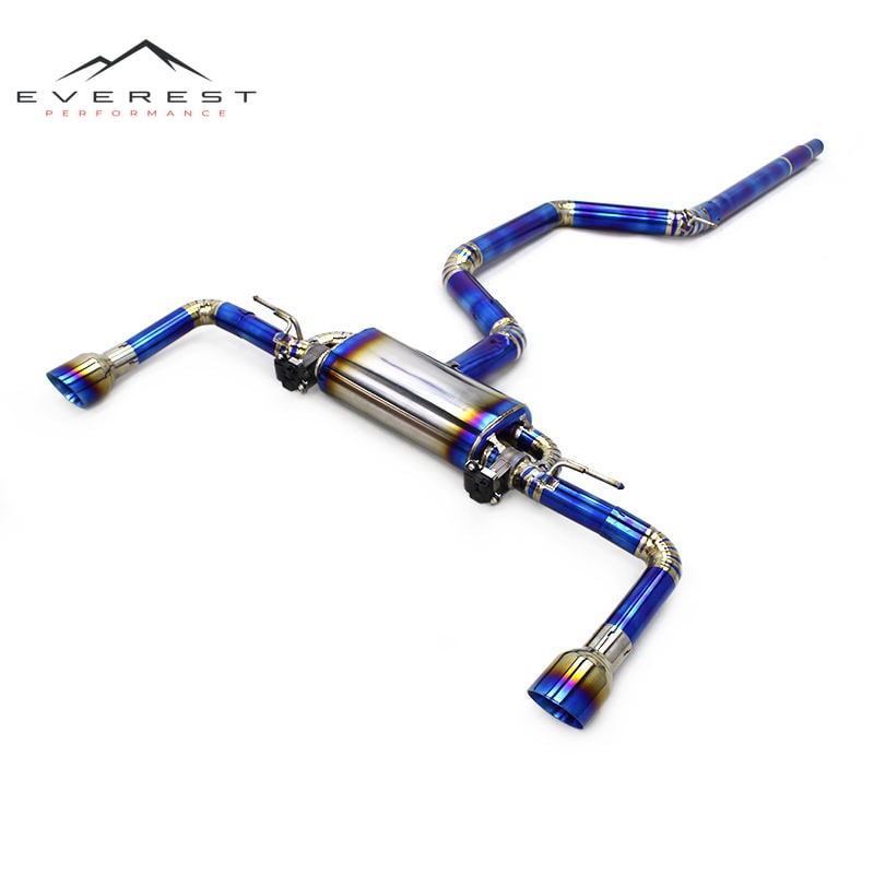 Performance Valvetronic Catback for VW GOLF 8/MK8/GTI 2.0T 2020-2024 Racing Escape Valvetronic Titanium Muffler Catback