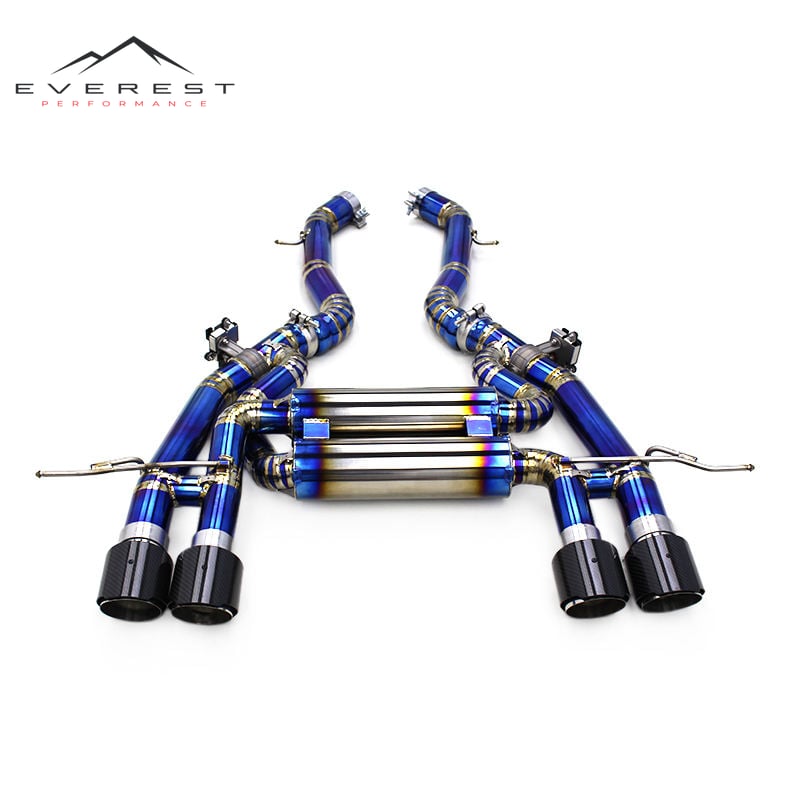 Valvetronic Exhaust System for BMW M2 G87 G8X S55 3.0T S55 Titanium Exhaust Muffler