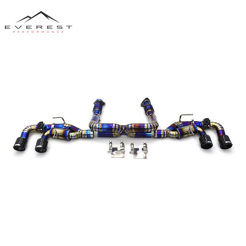 Valvetronic Titanium Exhaust Pipes for Chevrolet Corvette C8 2019-2025 Catback Muffler Enhanced Power