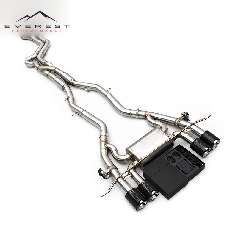 Stainless Steel Catback Exhaust for BMW M2 M3 M4 G80 G82 G87 3.0T S58 2021-2026 Z MidPipe Resonator Sport Sound