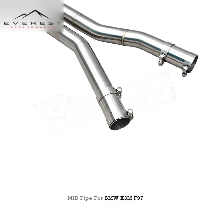 Stainless Steel Catback Exhaust for BMW M2C/M2 Competition S55 F87 3.0T 2018-2023 Muffler Equal Length Mid-Pipe with Z Pipe