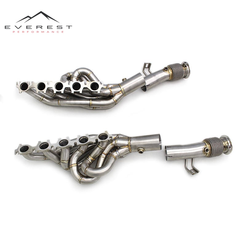 Manufacturer of Car Exhaust Turbocharger Manifold for AUDI R8 5.2L V10 2010-2015 Stainless Steel Auto Part
