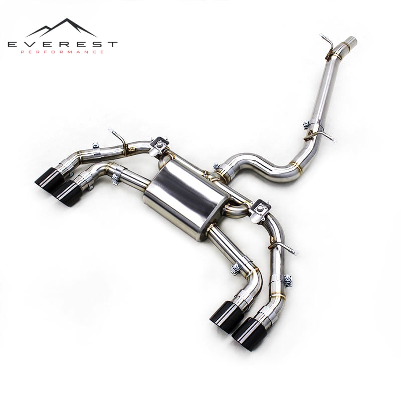Sport Car Catback Muffler for VW Golf MK7 7R/7.5R 2.0T 2012-2019 Stainless Steel Valve Exhaust System