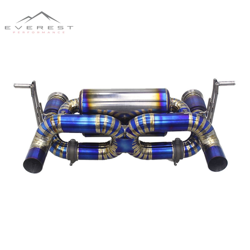 Catback Exhaust for Lamborghini Huracan STO/EVO Spyder 5.2 2019-2020 Titanium Pipe High Performance Contains Valve