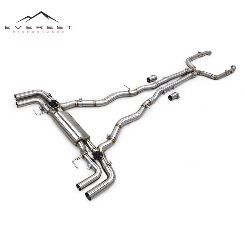 Muffler Catback for BMW M850/M850i 4.4TT 2019-2023 Escape Back Exhaust Pipes Stainless Steel Auto Part