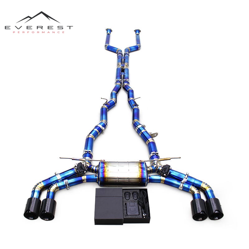Exhaust Pipe System for BMW M5/M6 G90/G99 LCI 4.4T 2024-2025 Titanium Exhaust Pipe Valve Muffler with MP Tip