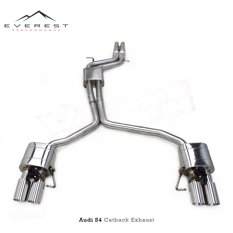 SUS304 Catback for Audi S4/S5 B8 B8.5 3.0T 2013-2019 Valvetronic Catback Exhaust System