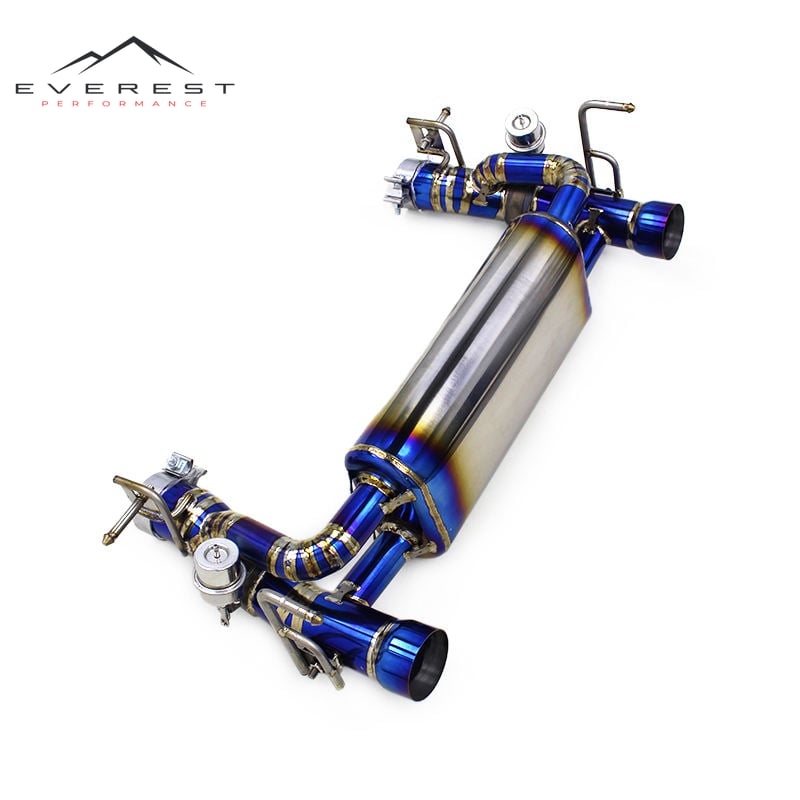 Auto Catback System for Ferrari 488 2015-2019 Titanium Exhaust Pipe Performance Exhaust Escape Muffler