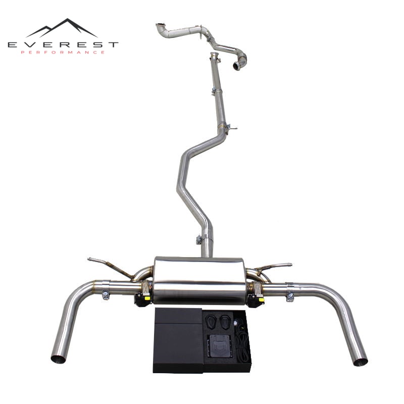 Exhaust Downpipe Catback Muffler for Mercedes-Benz CLA250 2.0T 2014-2021Stainless Steel Pipe Muffler Valvetronic Exhaust System