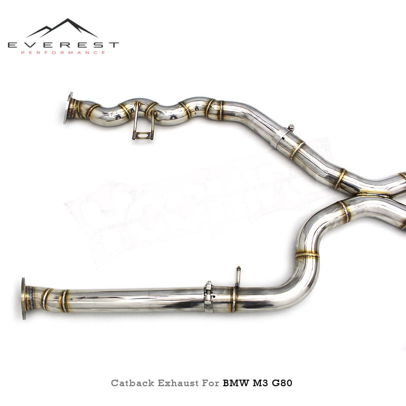 High Quality Car Exhaust Catback for BMW M3/M4 G80/G82/G8X S58 3.0T 2019-2022 Stainless Steel Exhaust Control Valve