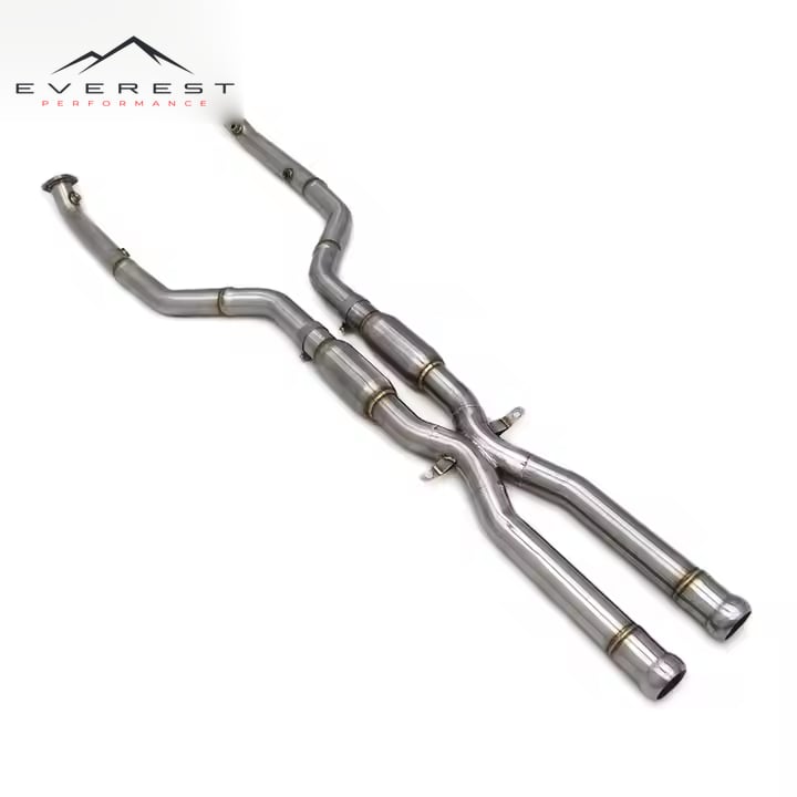 Exhaust Pipe System Stainless Steel Mid Pipes for BMW M3 E90/E92/E93 4.0L 2008-2013 Middle Pipe Muffler