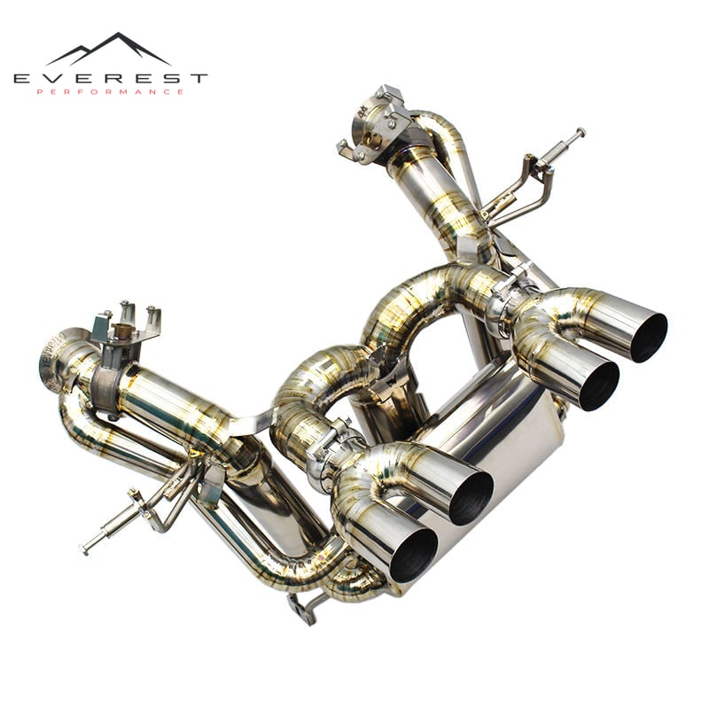 Titanium Lightweight Catback for Lamborghini Revuelto 6.5L 2023-2025 High Performance Valve Rear Muffler