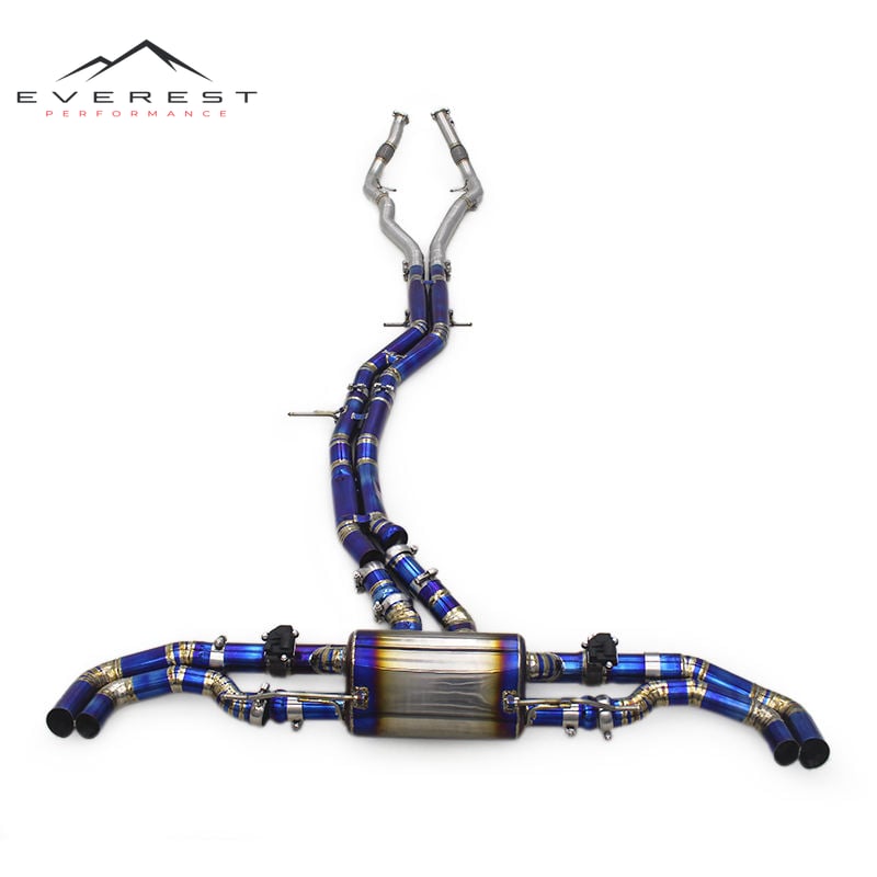 Performance Valvetronic Exhaust for Audi RS Q8/RSQ8/Q8 2019-2023 Active Sound Titanium Car Exhaust System