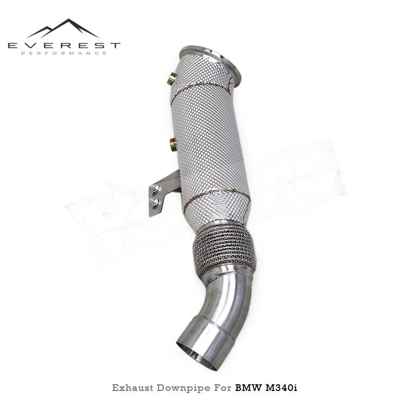 Stock Exhaust Downpipe for BMW M340i/M440i G20/G22 3.0T 2020-2023 1.5mm Exhaust Pipe Street Exhaust Header