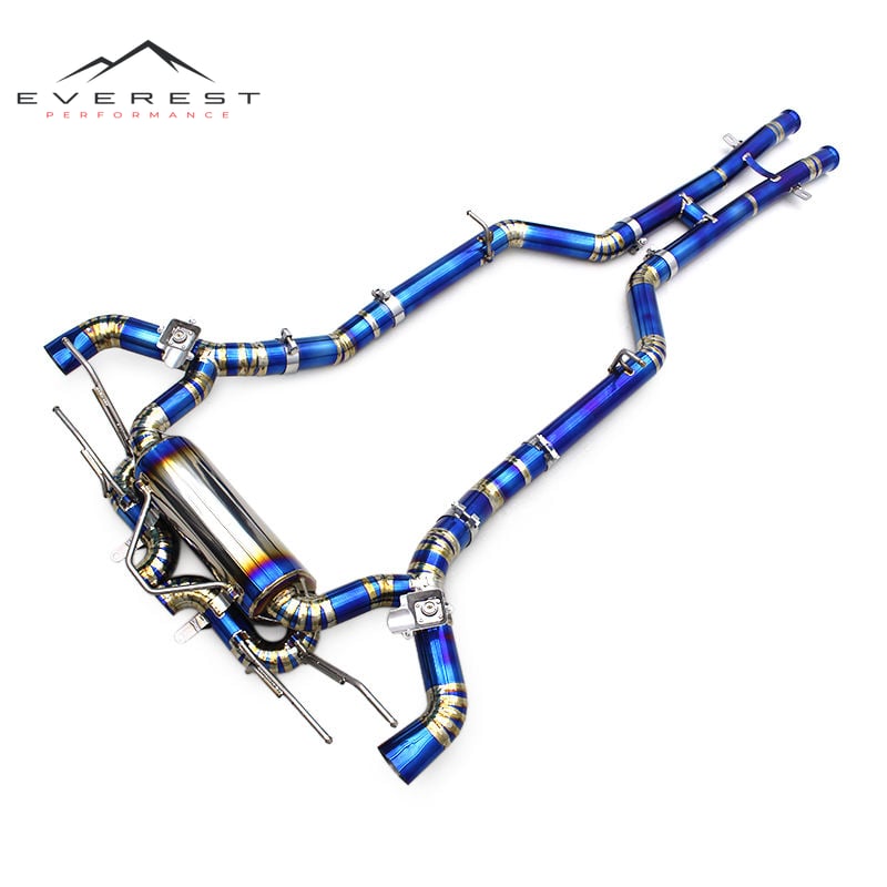 Titanium Exhaust Pipe System for Mercedes-Benz AMG GTR/GT R C190 4.0T 2019-2023 Supersport Valve Exhaust System