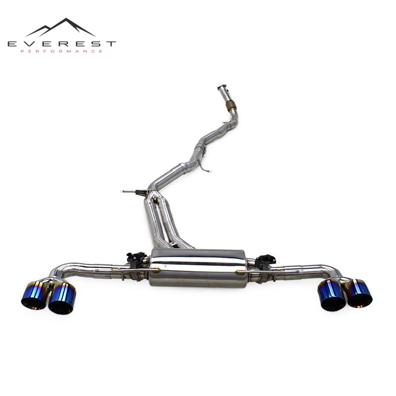 Racing Exhaust Pipe for Audi Q8 2.0T/3.0T 2019-2024 Stainless Steel Escape Exhaust System