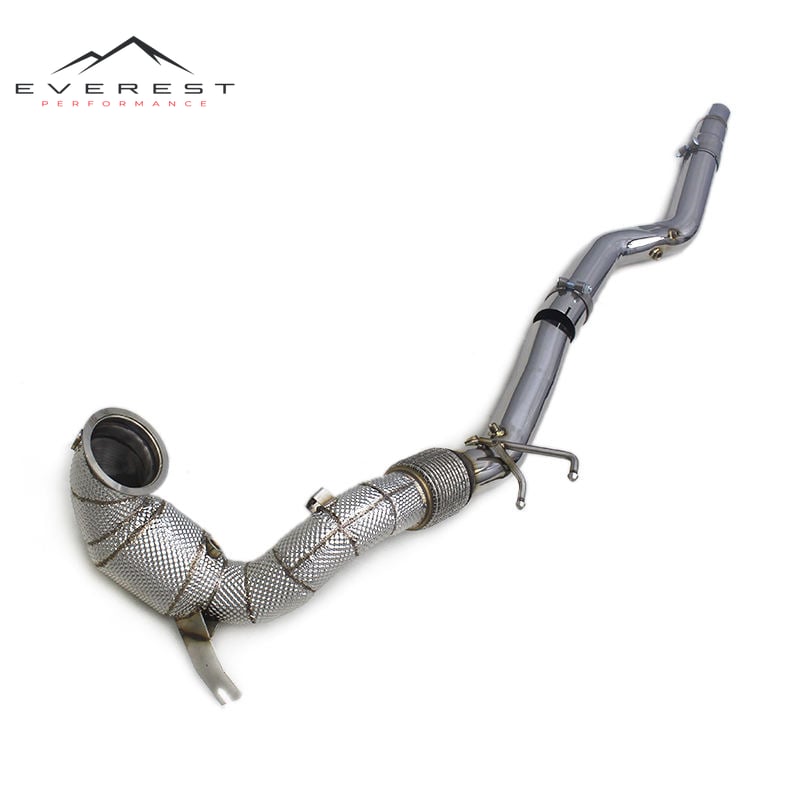 Exhaust Header Downpipe for VW GOLF VIII/8/8R/R 2019-2022 Stainless Steel Pipes Exhaust System Escape Racing Car