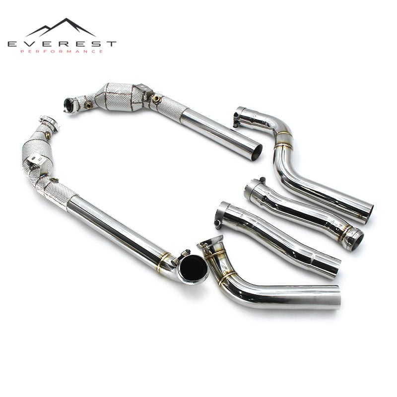 Stainless Steel Exhaust Downpipe for Benz AMG C63 W204 Exhaust Pipes Car Exhaust System High Quality Sale