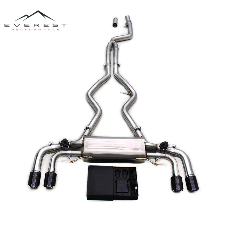 Racing Performance Stainless Steel 1.5mm Catback Exhaust for BMW M340 M340i G20 B58 3.0T 2020+ Muffler With Valve