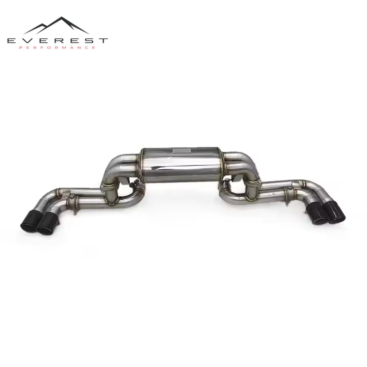 Stainless Steel Pipes for Ferrari 360/F360 3.6 (2003-2005) Escape Exhaust Valved Muffler